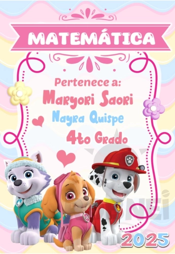 Paw Patrol Girl Sky Caratula 02